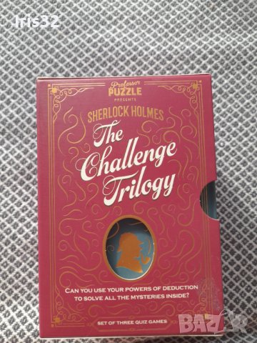 The challenge trilogy - Sherlock Holmes , снимка 1 - Настолни игри - 43695044