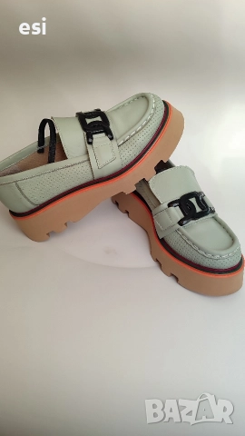 Дамски кожени обувки , снимка 7 - Дамски елегантни обувки - 52935449