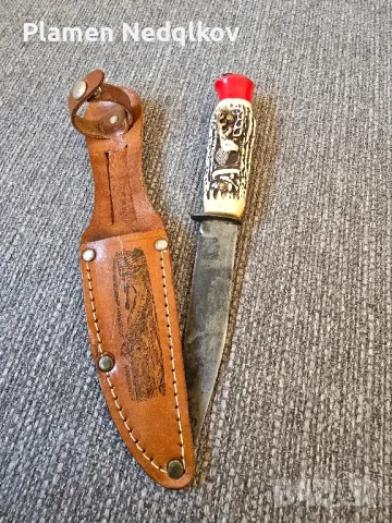 Старо ловно ножче., снимка 2 - Ножове - 49871462