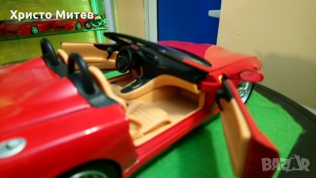 Ferrari 550 Barchetta Pininfarina Hot wheels 1:18 , снимка 8 - Колекции - 26553054