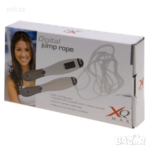 XQ Max, Фитнес уред, Въже за скачане, Електронен брояч, Регулируемо, снимка 7 - Фитнес уреди - 32505682