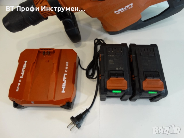 Hilti TE 500 - 22 / Nuron - Акумулаторен къртач, снимка 9 - Други инструменти - 51706949