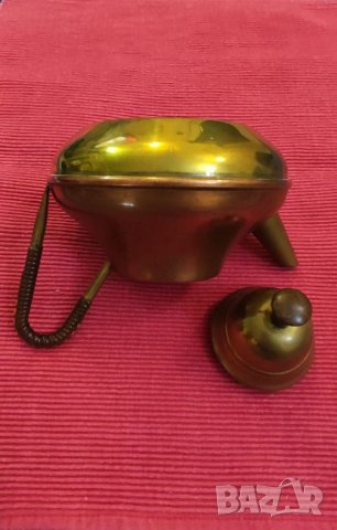 Стар чайник Холандия, от месинг и бакър, мед. , снимка 4 - Антикварни и старинни предмети - 38882380