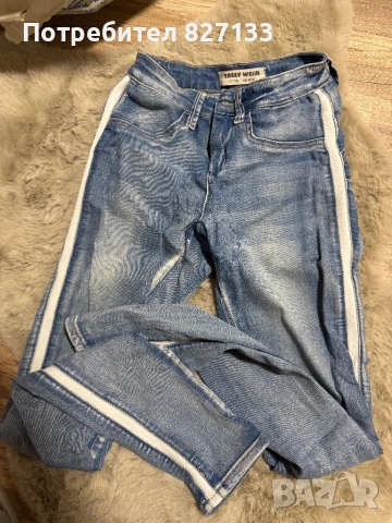 Дамски дънки - ХС размер, снимка 5 - Дънки - 53063238