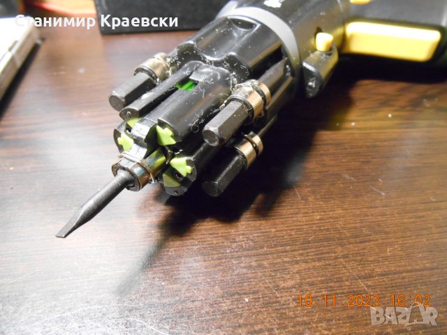 FIELDMANN FDS 1006 A винтоверт с "патронник" 4.8v, снимка 6 - Винтоверти - 42994046