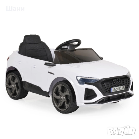Акумулаторен джип Audi SQ8 e-tron бял 