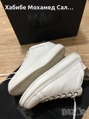 Оргинални маратонки Karl Lagerfeld 39, снимка 8 - Маратонки - 53501392