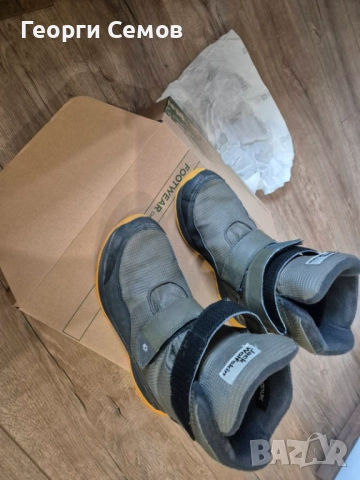 Продавам детски зимни обувки Jack Wolfskin Polar Bear Texapore High VC, снимка 4 - Бебешки боти и ботуши - 52024322