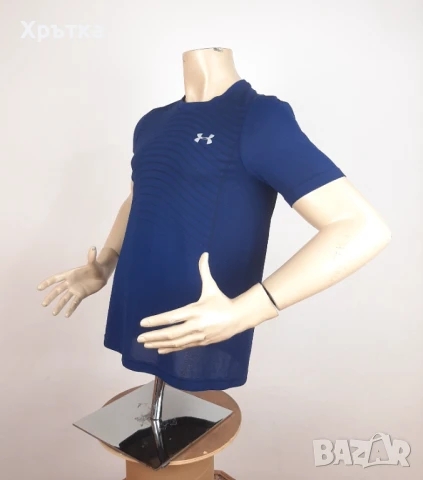 Under Armour Seamless - Оригинална мъжка тениска р-р SM, снимка 3 - Тениски - 50689162