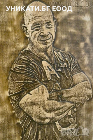 Подарък със снимка - Дърворезба по снимка, снимка 5 - Картини - 50518282
