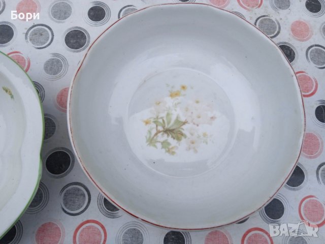 Стар порцелан купи, снимка 6 - Чинии - 39396087