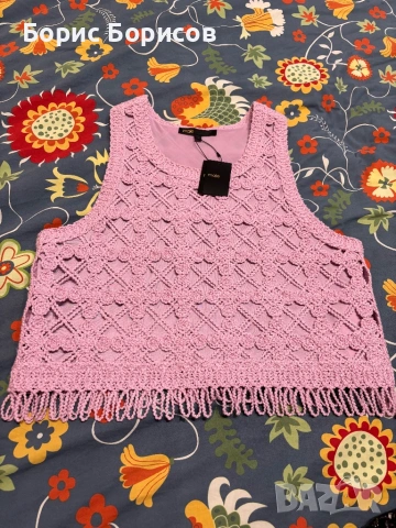 Maje crop top, снимка 5 - Корсети, бюстиета, топове - 53307110