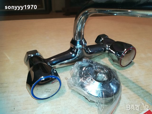 hummer-смесител за стена с прав чучур 2904210931, снимка 6 - Смесители - 32715614