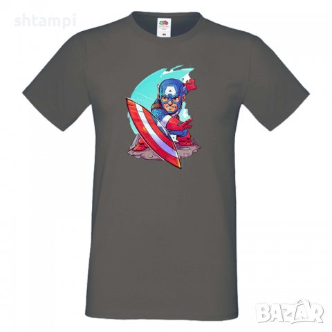 Мъжка тениска Marvel Captain America Игра,Изненада,Подарък,Геймър,, снимка 16 - Тениски - 36790439