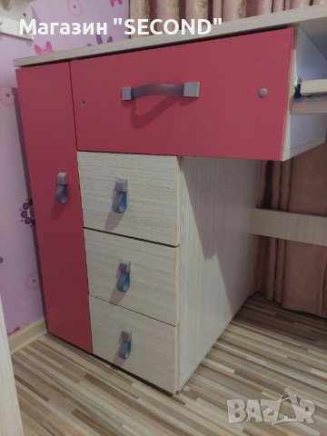 Обзавеждане за детска стая ИРИМ+ 2 матрака и попълнителна преграда за горното легло, снимка 11 - Мебели за детската стая - 43756170