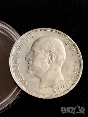 Един лев 1912г., снимка 2 - Нумизматика и бонистика - 52500303