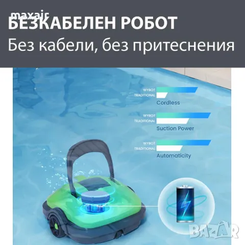 Безкабелен робот за басейни OSPREY 200 MAX * Безплатна доставка * Гаранция 2 години, снимка 10 - Други - 49676144