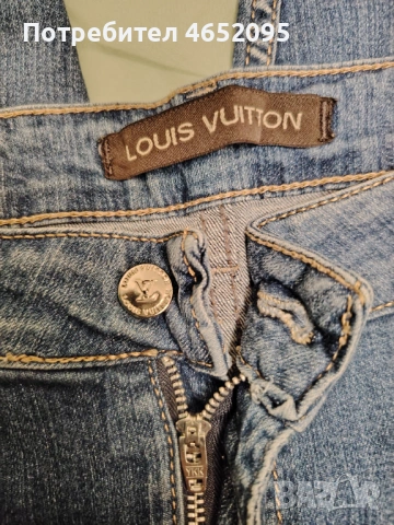 Нови Къси Дамски дънки 3/4-ти Louis vuitton, снимка 7 - Дънки - 53558057