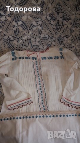 Автентична риза от народна носия, снимка 6 - Антикварни и старинни предмети - 28917115