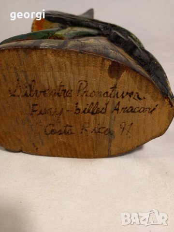дърворезба тукан     1/3, снимка 7 - Декорация за дома - 44033456