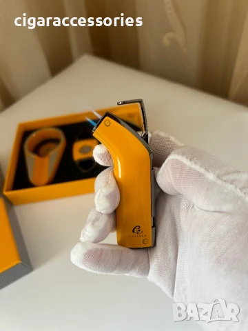 Комплект за пури GALINER – пепелник, гилотина, запалка, снимка 3 - Запалки - 35403571