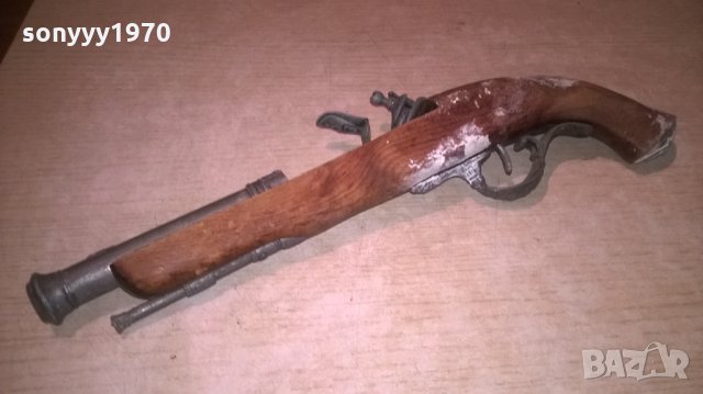 АНТИКА-кремаклия-пищов-внос франция-37см, снимка 3 - Колекции - 26232076