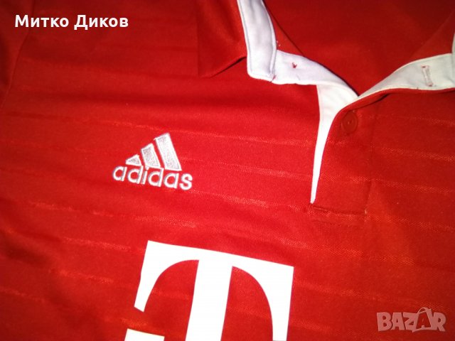 Байерн Мюнхен футболна тениска 2015-16 домакини маркова на  Адидас  №10 Ариен Робен размер  ХХЛ, снимка 5 - Футбол - 28726428