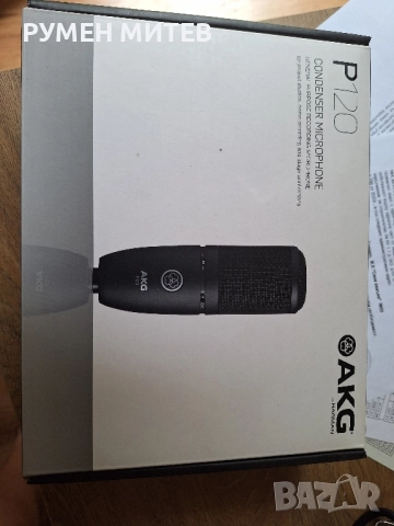 Микрофон AKG P120, снимка 3 - Микрофони - 51690173