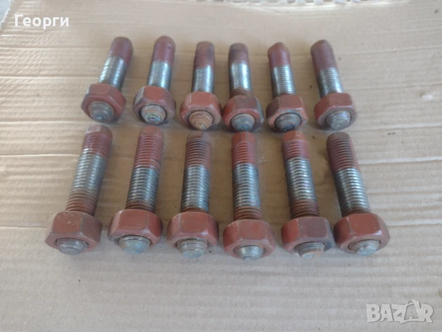 Болт с гайка, снимка 7 - Други машини и части - 50755263