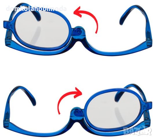 Очила за гримиране с подвижна лупа с увеличение, Мека рамка, снимка 3 - Други - 40456601
