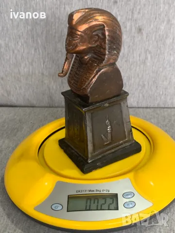фигура статуетка на фараон , снимка 4 - Статуетки - 49700266