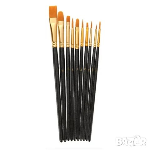 Комплект четки за рисуване X0013VJM2Z, снимка 4 - Ученически пособия, канцеларски материали - 43377377