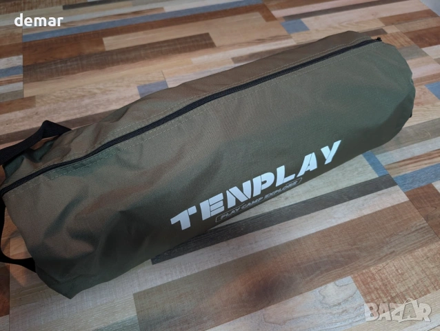 TENPLAY Ултралеко къмпинг легло с голям капацитет, до 150 кг тежи 3 кг, снимка 10 - Къмпинг мебели - 53401486