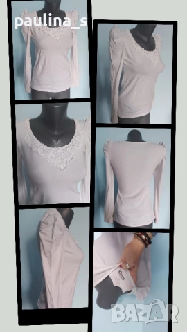 Три различни броя / Маркова блуза "X-Mail"USA,"Esprit" и "Ideal" , снимка 11 - Блузи с дълъг ръкав и пуловери - 36089510