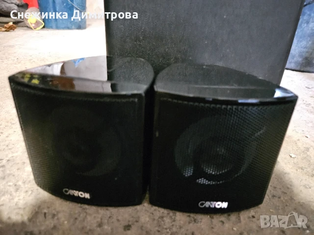 5.1 Canton Movie 80CX + 5 сателитки, снимка 3 - Тонколони - 51421821