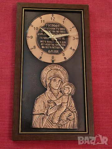 Стенен часовник, икона. 