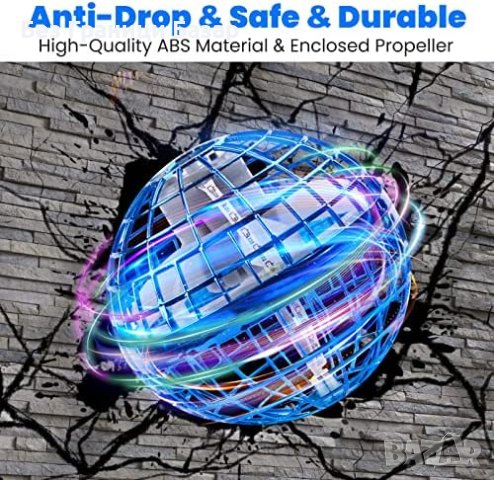 Нов Летящ Орбитален Топ с RGB Осветление - Уникален Детски Подарък, снимка 4 - Други - 43514059