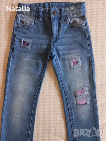 Ефектни дънки за госпожица-"Dopo", снимка 3 - Детски панталони и дънки - 38240566