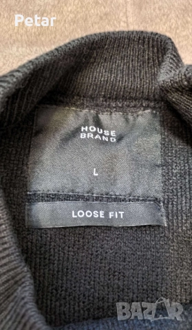 НОВ Пуловер house brand purple flames, снимка 3 - Пуловери - 52892018