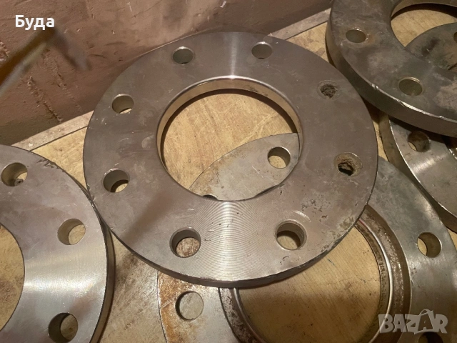 Фланци за тръби ф80 и ф100 неръждаеми , снимка 7 - Водни помпи - 53052265