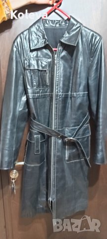 Дамско кожено палто от естествена кожа, снимка 2 - Палта, манта - 38588043