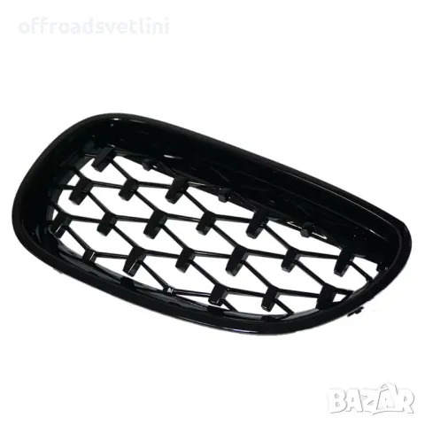 Бъбреци с Diamond style черен лак за BMW Серия 5 E60 E61 2003, 2010, снимка 2 - Аксесоари и консумативи - 48377191