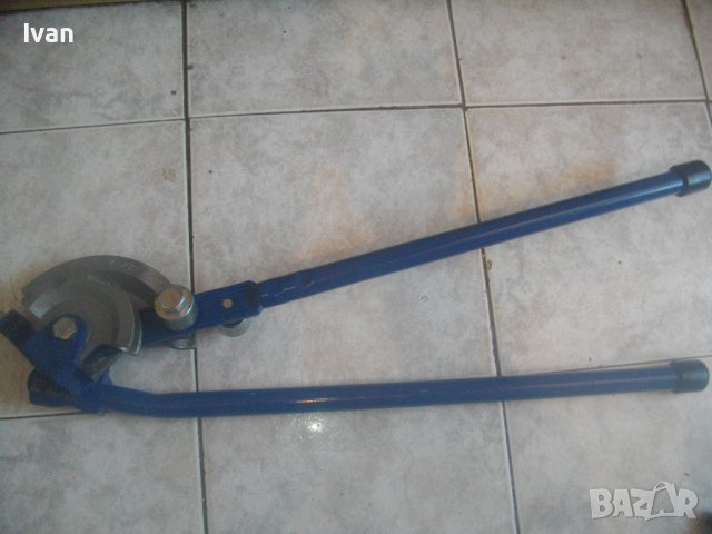 22мм/15мм Двоен Тръбогиб Голям 71см Масивен Немски Уред Огъване Всякакви Тръби Почти Нов Отличен, снимка 6 - Други инструменти - 43177376