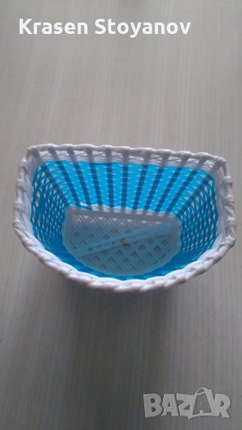 Кошче за детско колело - червено, синьо и сиво, снимка 3 - Аксесоари за велосипеди - 32598654