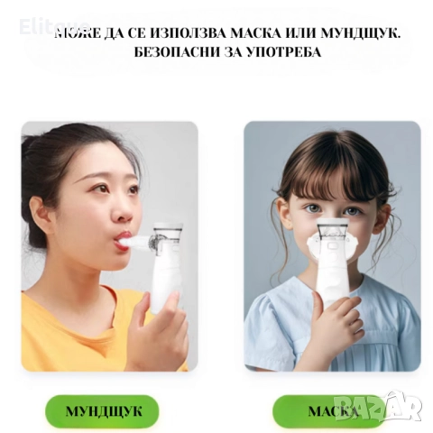 Тих преносим небулизатор Mesh ANK - N3– бърза инхалация у дома и в движение, снимка 8 - Други - 52889005