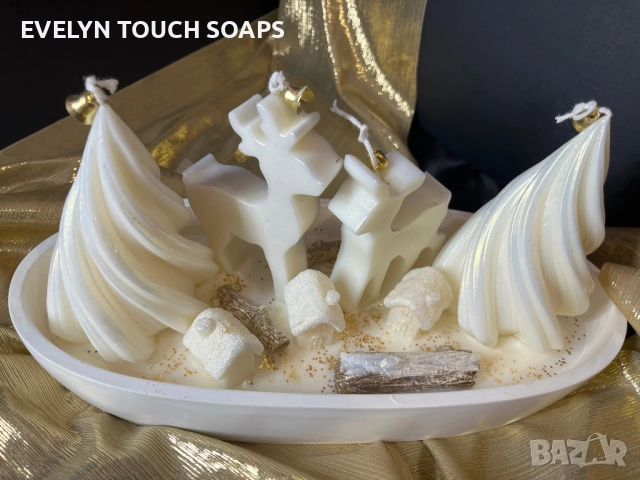 коледна свещ Коледно Селце, снимка 3 - Други - 52567636