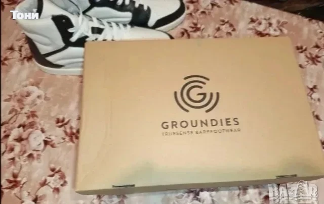 GROUNDIES Оригинал Нови Мъжки Маратонки Изцяло от Естествена Кожа 45, снимка 10 - Маратонки - 50800212