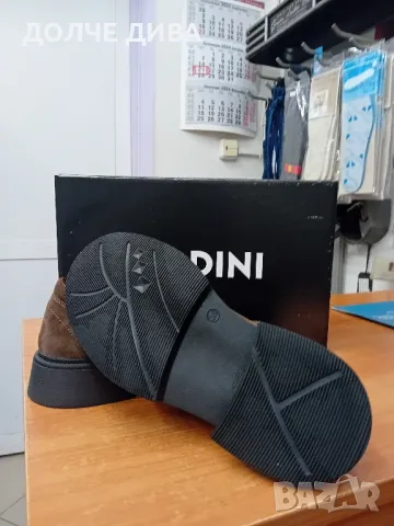 Дам.обувки м325 естествена кожа /естествен велур /кафе , снимка 4 - Дамски ежедневни обувки - 47663605