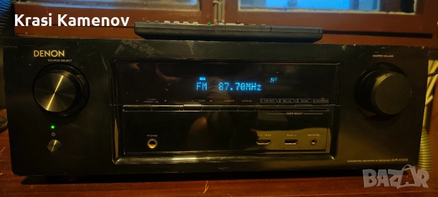 Receiver DENON AVR-X1000 с Дистанционно, снимка 2 - Ресийвъри, усилватели, смесителни пултове - 51485113