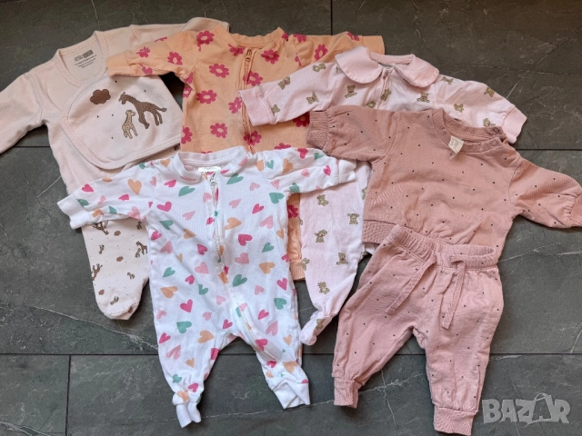 Космонавти и якета 0-4 месеца  , снимка 11 - Бебешки гащеризони - 51932002